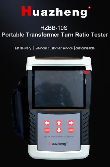 Hzbb-10A Three Phase Automatic Digital Handheld Power Transformer TTR Meter Turns Ratio Tester Price
