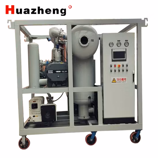 Purificador de aceite dieléctrico de transformador de alto vacío de doble etapa, precio de fabricante, para filtración de aceite aislante usado