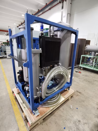 Purificador de aceite a presión de placa y marco para aceite hidráulico 6000 L/Hr